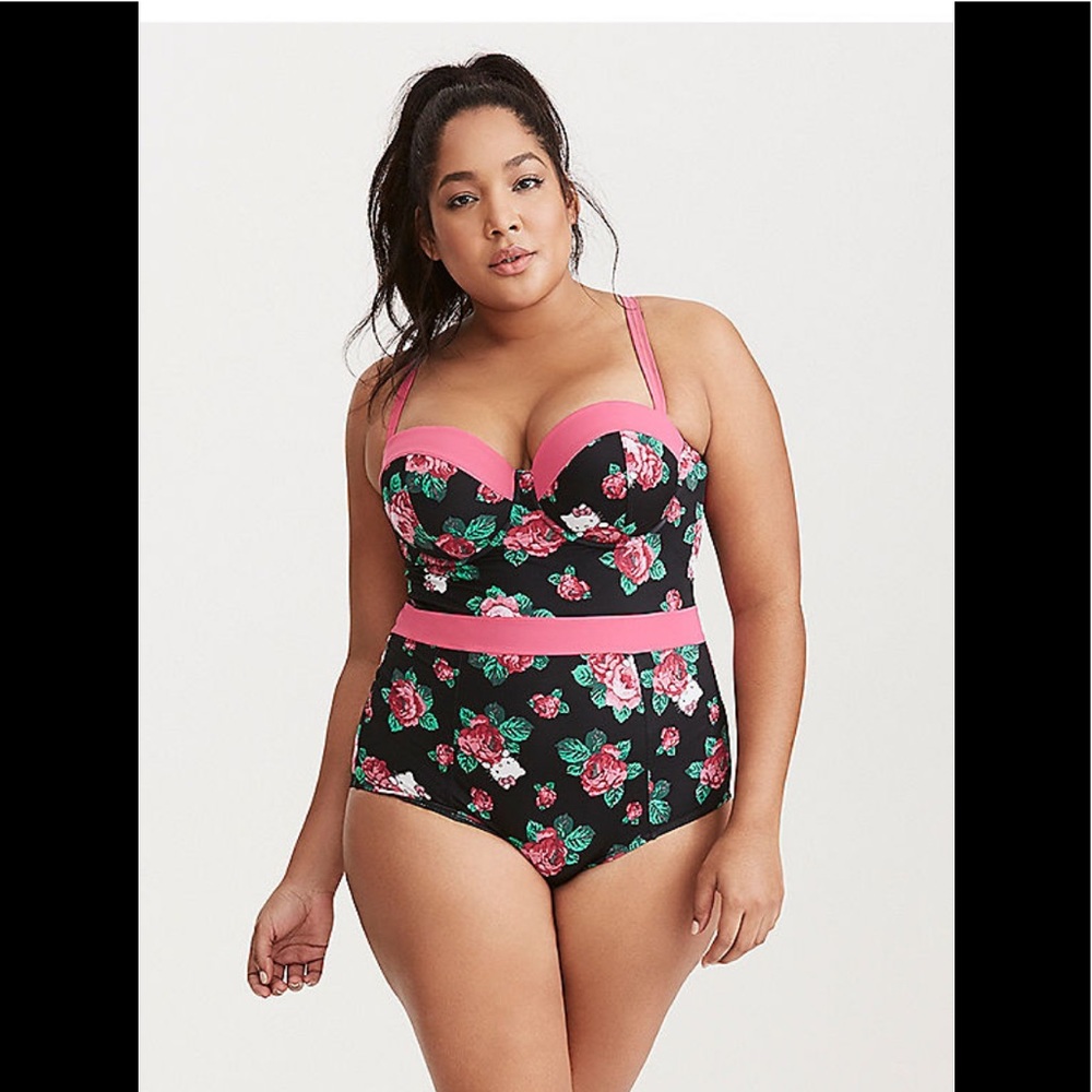 One piece bathing suit